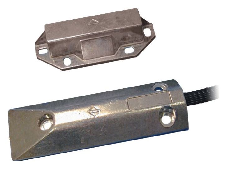 SABOT DE SOL METALLIQUE CTB020 POUR PORTES BASCULANTES POUR ALARME