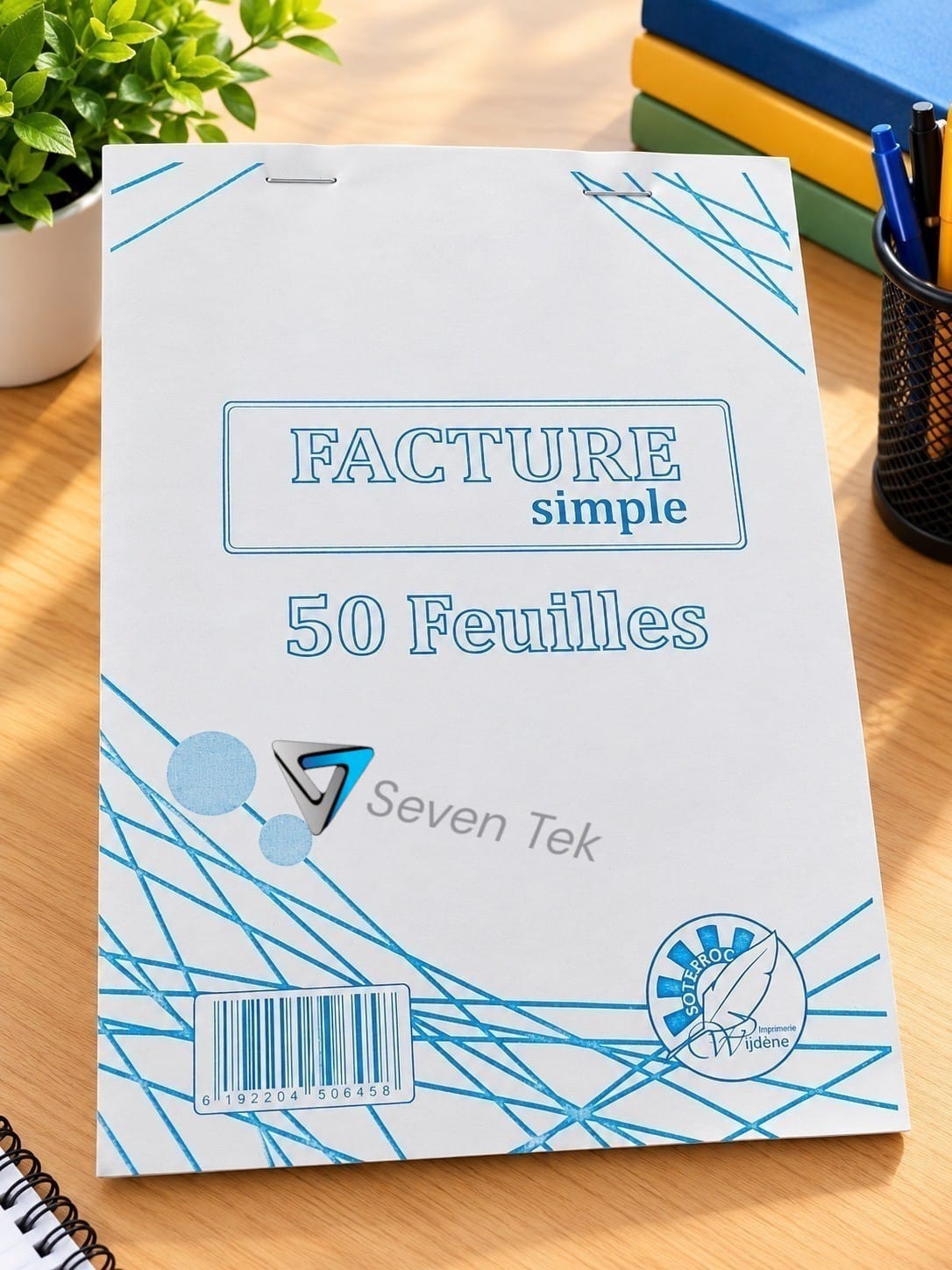 CARNET FACTURE PM SIMPLE 50F SOTEPROC